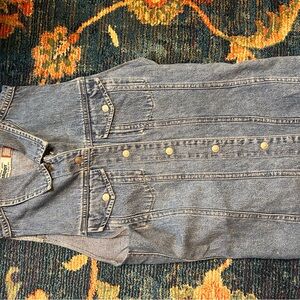 Classic Blue Denim Vest by Brody Jeans